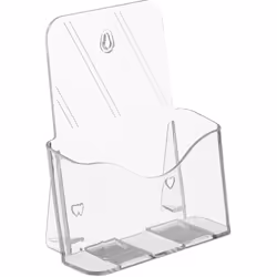 Présentez vos tracts, prospectus et brochures avec le présentoir transparent efficace sur la table et comptoir ou sur le mur. ...