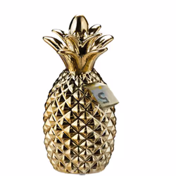 Cette tirelire ananas vous permet d’économiser dans la joie. Le fruit en couleur doré est brillant et donnera un coup d’éclat ...