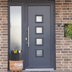 Relaxdays 10027687 Coffre-fort portable Aluminium Noir, Gris