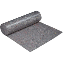 Relaxdays - Couverture déménagement, 1x50 = 50 m, Rouleau protection sol 220 g/m² tapis travaux peinture, gris
