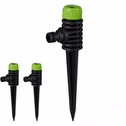 Profitez d’une pelouse bien verte pendant les beaux jours avec cet arroseur pratique. Il peut arroser des surfaces rondes jus ...