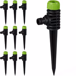 Profitez d’une pelouse bien verte pendant les beaux jours avec cet arroseur pratique. Il peut arroser des surfaces rondes jus ...