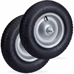 Si vous avez besoin d’une roue pour votre brouette de jardin, optez pour cette roue en caoutchouc 4.80 4.00-8. La roue en air ...