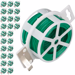 Poursoutenir vos plantes et pour leur donner un tuteur, vous pouvez utiliser ce filde fer en jeu de 25. Fixez la tige, les tr ...