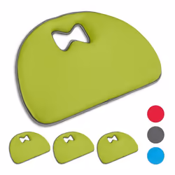 Coussin de genoux - RELAXDAYS - Lot de 4 - Rembourrage épais - Vert