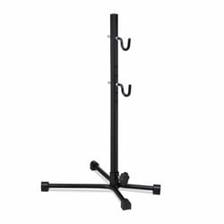 Relaxdays - Porte-vélos, réglable pour roue arrière, cadre jusqu'à 27,5, jusqu'à 30 kg, HxLxP: 63,5 x 32 x 35 cm, noir