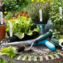 Relaxdays - tiquettes à planter en lot de 300, à inscrire, parterre et pousses, 13 cm de long, Plastique, blanc