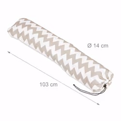 Tente de jeu pour enfants, Tipi intérieur extérieur tente Indien Wigwam, HxlxP:160 x 115 x 115 cm, blanc/gris - Relaxdays - Vue supplémentaire 5