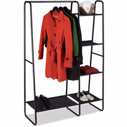 Ce portant en métal peut être placé dans votre couloir, bureau, chambre à coucher et sera à la fois décoratif tout en vous pe ...