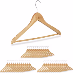 Ce set de cintres est très pratique si vous recevez de la visite ou lors d’une soirée. Vous pouvez enfin dire adieu au temps ...