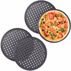 Avec le lot pratique de 4, vous pouvez cuisiner une pizza à la maison comme un professionnel et gâter vos proches avec de dél ...