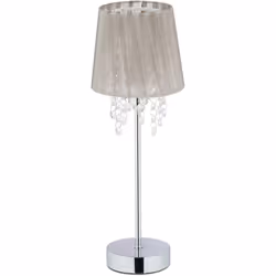 Cette lampe de table avec abat-jour assure un éclairage indirect idéal dans votre salon pour une ambiance agréable ou comme l ...
