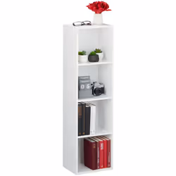 Si vous voulez bien arranger votre salon, alors vous faites un bon choix avec cette étagère simple à 4 casiers. L’étagère bla ...
