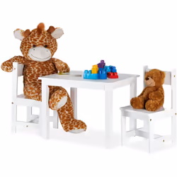 Cet ensemble mignon est un magnifique ensemble pour chambre d'enfants. Le jeu en 3 pièces se compose d’une table pour enfants ...