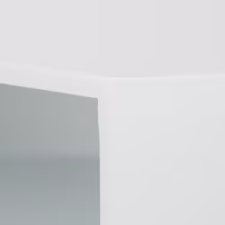 Relaxdays - Table d'appoint, table de chevet ronde casier, pieds en bois, design simple, HxlxP 47,5 x 46 x 40 cm blanche - Vue supplémentaire 6
