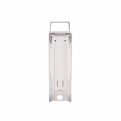 Relaxdays 10029927 Distributeur de savon 1 L Argent, Blanc