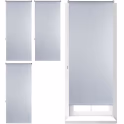 Le store roulant obscurcissant thermique blanc est sobre et très pratique. Le revêtement thermique refroidit les pièces en ét ...