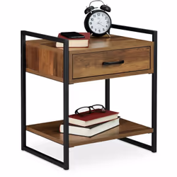 La commode de nuit moderne à tiroir est exactement ce qu’il vous faut si vous appréciez lire un peu ou vérifier votre télépho ...