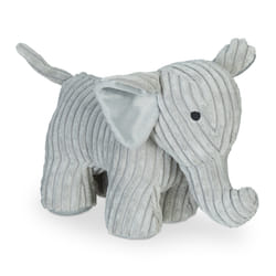 Relaxdays Elephant arrêt de porte Gris Polyester, Sable
