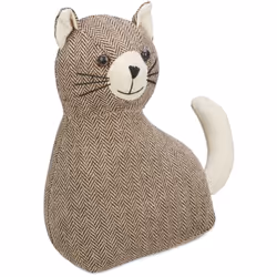 Le butoir de porte en tissu séduit par son joli design enforme d’un mignon petit chat marron. Il empêche le claquement involo ...