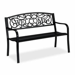 Relaxdays 10030918 banc de jardin