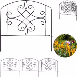 Cette bordure potager permet de délimiter clairement une surface pour des parterres, espaces verts, chemins et massifs. De pl ...