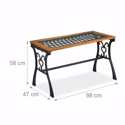 Relaxdays 10030997 table de jardin - Vue supplémentaire 4