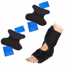 Les douleurs au pied ou à la cheville après le sport, une inflammation ou des problèmes d’articulations peuvent être très gên ...