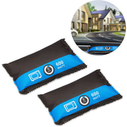 Relaxdays - Déshumidificateur pour auto, lot de 2, réutilisable, Anti-brume, absorbeur d'humidité et de moisissure