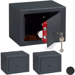 Le coffre-fort compact s’adapte très bien pour stocker en sécurité vos objets importants, comme le passeport, l’argent ou les ...