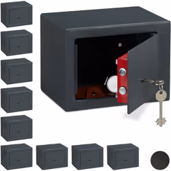 Le coffre-fort compact s’adapte très bien pour stocker en sécurité vos objets importants, comme le passeport, l’argent ou les ...