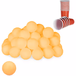 Ces 48 balles de peer pong sont parfaites pour faire déborder l’ambiance en soirée avec les jeux de boisson bien arrosés. Si ...