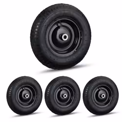 Si vous avez besoin d’une roue pour votre brouette de jardin, optez pour cette roue en caoutchouc 4.80 4.00-8. La roue en air ...