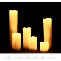 Ce lot de 48 bougies de taille différente LED en vraie cire est idéal pour éclairer votre logement d’une atmosphère agréable. ...