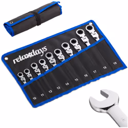 Description générale Avec ce jeu de clés à œil, vous disposez rapidement des outils nécessaires pour vos travaux de bricolage ...