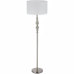 Cette lampe debout avec abat-jour est idéale pour éclairer votre salon ou comme lampe droite de décoration pour diffuser une  ...