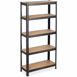 L'étagère à charge lourdeoffre beaucoup d'espace pour garder les choses en ordre. En tant qu'étagère decave ou d'atelier, dan ...