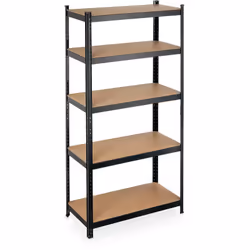 L'étagère à charge lourde offre beaucoup d'espace pourgarder les choses en ordre. En tant qu'étagère de cave ou d'atelier, da ...