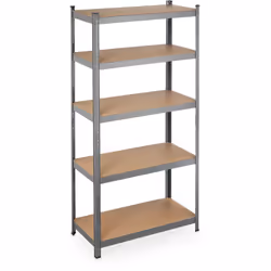 L'étagère à charge lourde offre beaucoup d'espace pourgarder les choses en ordre. En tant qu'étagère de cave ou d'atelier, da ...