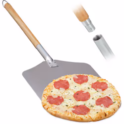 Description générale Glissez votre pizza dans le four chaud à l’aide de cette pelle à pizza professionnelle, comme un véritab ...