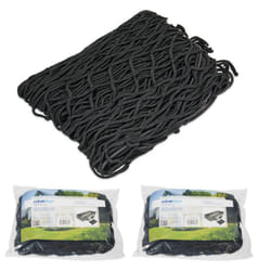 Relaxdays - Filet de remorque, lot de 3, protection chargement extensible jusqu'à 3 x 2 m, noir