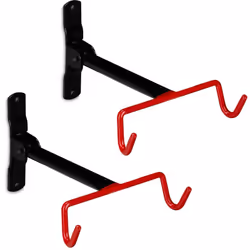 Avec ce support pour vélos vous pouvez facilement prendre votre vélo dans votre appartement. Montez le au mur et rangez votre ...