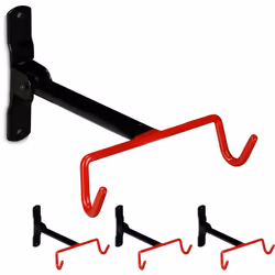 Avec ce support pour vélos vous pouvez facilement prendre votre vélo dans votre appartement. Montez le au mur et rangez votre ...