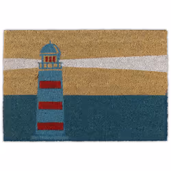 Avec ce paillasson originalau look maritime, vous accueillez vos invités de manière chaleureuse.Cependant, le paillasson ne m ...