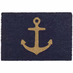Avec ce paillasson bleu aulook maritime, vous mettez une touche originale à l'entrée de votre maison.Cependant, le paillasson ...