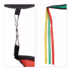 Relaxdays - Moulin à vent en spirale, Set de 3, Motif animaux, Jardin et balcon, multicolore - Vue supplémentaire 7
