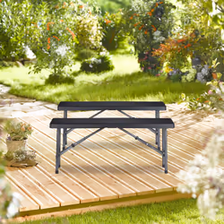 Relaxdays 10035746 banc de jardin