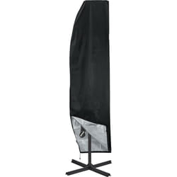 Relaxdays - Housse de protection parasol, couverture ombrelle 2-4 m, tissu Oxford imperméable, étui, noir