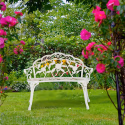 Relaxdays 10036088 banc de jardin