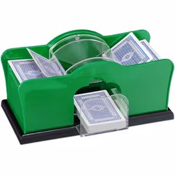 Mélanger les cartes devient un jeu d’enfant ! Avec ce mixeur de cartes manuel, vous pouvez mélanger vos cartes en un tour de  ...